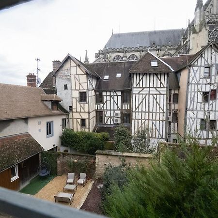 Les Cieux De La Cathedrale - Calme - Jardin - Wifi Lägenhet Troyes Exteriör bild
