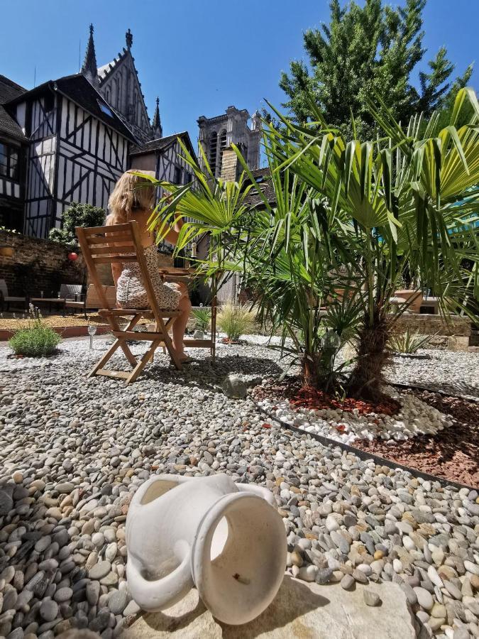 Les Cieux De La Cathedrale - Calme - Jardin - Wifi Lägenhet Troyes Exteriör bild